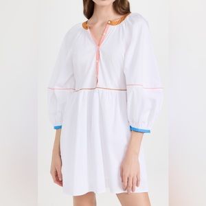 NWT STAUD mini demi dress Small